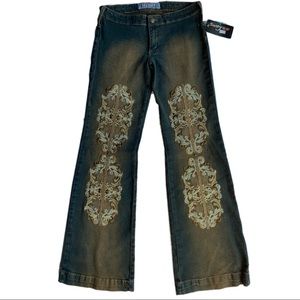 SwayZe SweetNovember Hippie Bell Bottoms SZ 10 NWT